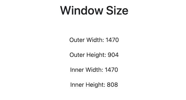 Windowサイズチェッカー